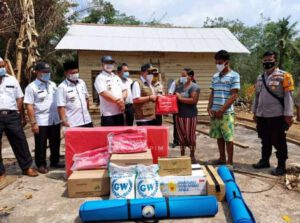 Bupati Mesuji Salurkan Bantuan ke Warga Musibah Kebakaran