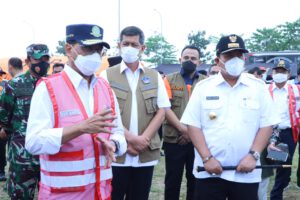 Penanganan Covid 19, Gubenur Lampung dapat Apresiasi dari Menteri Perhubungan dan Kepala BNPB