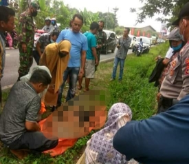 Mayat Anonim Tergletak di Saluran Air, Diduga Korban Tabrak Lari