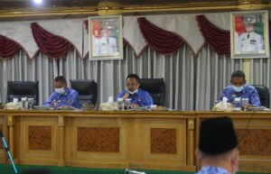 Pemkab Lambar Adakan Halal Bihalal Idul Fitri 1442 H Secara Virtual
