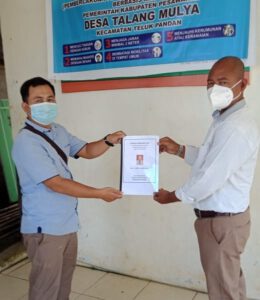 Maju Pilkades di Desa Talang Mulya, Dhanu : Ingin Majukan Desa supaya Maju dan Sejahtera