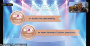 ASDP Raih The Most Promising Company in Entrepreneurial SOEs” dan “The Most Promising Company in Branding Campaign