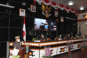 DPRD Metro Paripurnakan Penyampaian PPA TA 2020 dan Usul Penetapan Cawaket I