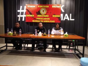Lembaga Investigasi Negara Gelar Jumpa Pers Di Cafe Upnormal