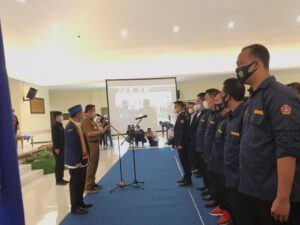 Di Pelantikan Ketua Karang Taruna Dendi Minta Peran Pemuda Masa Pandemi Pro Aktif Dan Kreatif