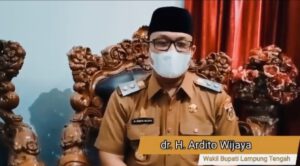 Salah Langgar Prokes, Bupati dan Wakil Bupati Lamteng Minta Maaf