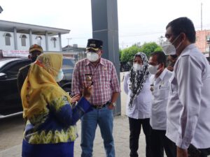 Siaga Lonjakan Pasien Covid-19, Bupati Lamteng Tinjau Ketersedian Oksigen di RS Swasta
