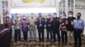 PW IWO dan LBH Provinsi Lampung Jalin Komunikasi Dengan Pemkot Metro