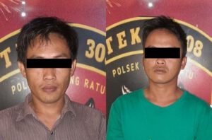 Dua Pelaku Curanmor di Ringkus Polsek Padang Ratu