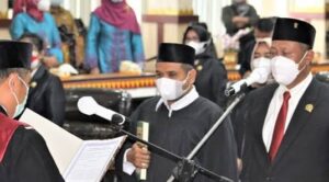 Sah, Basuki Duduki Kursi Wakil Ketua I DPRD Kota Metro