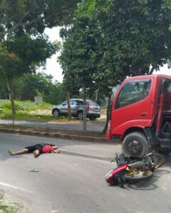 Lakalantas di Jalan Teuku Cik Ditiro, Dua Orang Meninggal Dunia
