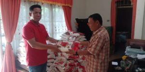 Pengusaha Muda Amir Han Amanahkan Bantuan Beras ke Forum Wartawan Peduli Sosial