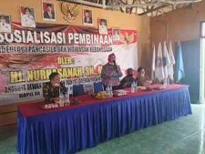 Nurhasanah Gelar Sosialisasi Ideologi Pancasila di Dapil
