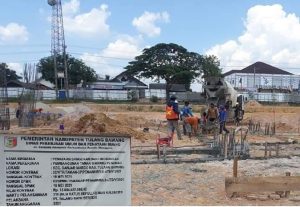 Proyek Mercusuar Bupati Winarti Terancam Molor, Pelaksana Proyek Diduga Tak Punya Modal