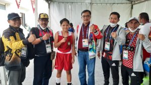 Petinju putri Lampung, Nabila Maharani Lolos Final
