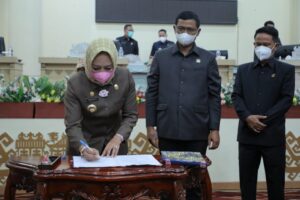 DPRD Tuba Gelar Paripurna Pengesahan Propemperda Tahun 2022