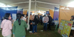 Antusias Pencari Kerja di Job Fair Lamteng Tinggi
