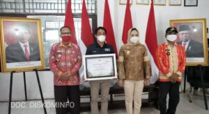 Kampung Aji Mesir Raih Piagam Penghargaan Desa Wisata Dari Kemenparekraf RI