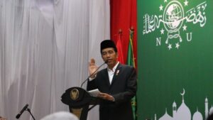 Jokowi Buka Muktamar NU Lampung, Pasmpampres Sudah Turun