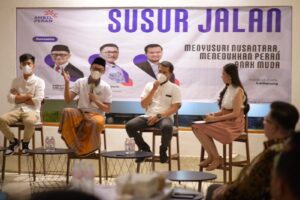 Disela-sela Muktamar NU, Stafsus Presiden Ajak Anak Muda Ambil Peran untuk Indonesia.