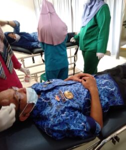 Usai Lakalantas, Heriyansyah : Alhamdulilah Sekda Lamtim dan Istri semua sehat