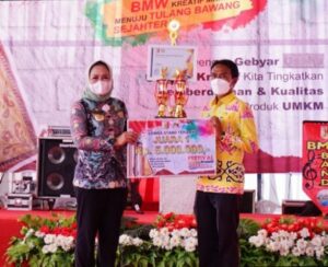 Festival UMKM Kreatif 2021 Kecamatan Rawa Pitu Raih Juara Satu Stand Terbaik