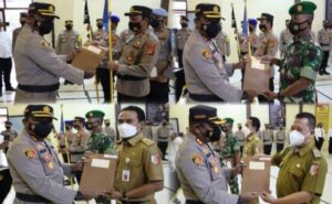Kapolres Tuba Berikan Reward Kepada Forkopimcam Rawa Pitu