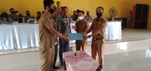 Feri Saputra Resmi Jabat Kepala Tiyuh Margodadi, Ini Harapannya !