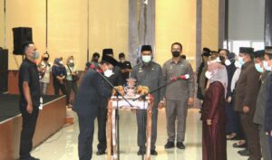 Walikota Metro Wahdi Lantik 294 Pejabat