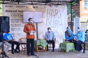 Peringati HGN Walikota Metro Resmikan Taman dr. Soemarno Hadiwinarto dan Ruang Pojok Baca
