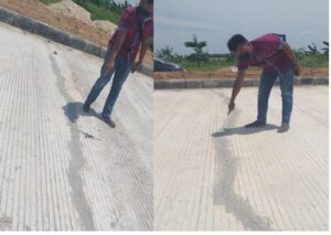 ‘Bobrok dari Awal’ Pembangunan Rigid Itera, LSM Geram Nilai Tak Bermutu dan Tak Sesuai Speck