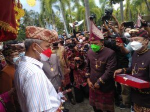 Ganjar Pranowo Turun Ke Pesawaran Kunjungi Musium Trasmigrasi Desa Bagelen