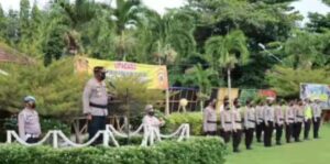 58 personel polres Tuba Naik pangkat periode 01 januari 2022