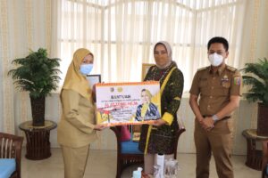 Ketua Umum PERWOSI Provinsi Lampung Riana Sari Arinal terima Audiensi Pengurus SOIna