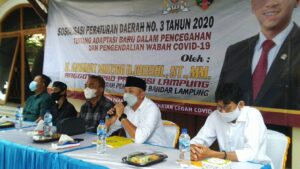 Rahmat Mirzani Djausal Sosper di Kelurahan Rawa Laut