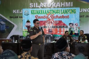 Kejati Lampung Kembali Gelar ‘JMS’ di Pondok Pesantren Hidayatul Mubtadin