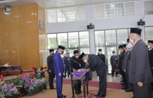 Bupati Way Kanan Lantik 61 PNS Dari Administrator dan Pengawas Hingga Pejabat Tinggi Pratama