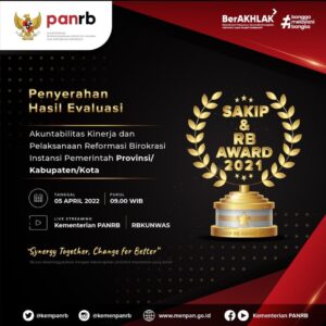 Dievakuasi, Pemkab Pesawaran Raih Predikat B SAKIP