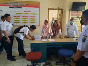 Sekda Lamtim Sidak OPD