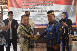 Bupati Lampung Timur, M Dawam Rahardjo Hadiri Sosialisasi Empat Pilar