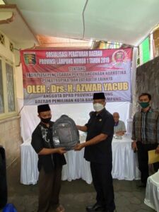 Dilingkapura, Azwar Yacub : Ajak Masyarakat Langkapura Berantas Narkoba