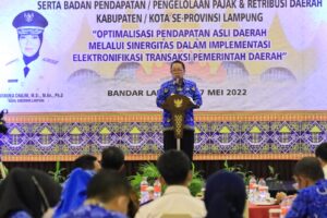 Gubernur Arinal Buka Rakor  Badan Pendapatan Daerah