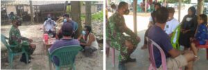 Pererat Hubungan TNI dan Masyarakat, Sertu Juwariyanto Lakukan Komsos ke Masyarakat Binaan