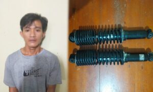 Polisi Tangkap Pelaku Curanmor Yang Merupakan Residivis Narkotika di Gedung Aji Baru