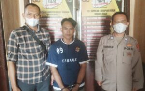 Polsek Dente Teladas Tangkap Pencuri Yang Beraksi di Areal Tambak Udang