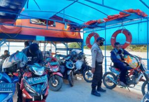 Sat Polairud Polres Tulang Bawang Lakukan Pencegahan Kecelakaan Di Perairan, Ini Tujuannya