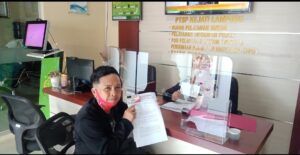 NGO JPK Lamteng Resmi Laporkan Dugaan Korupsi Disdikbud Lamteng Ke Kejati