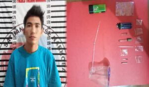 Satresnarkoba polres Tulang Bawang Gerbek Sebuah Rumah Tempat Transaksi Narkoba