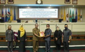 DPRD Lampung Pariprurna PPAS APBD Provinsi Lampung Tahun 2022 dan KUA PPAS APBD Tahun 2023