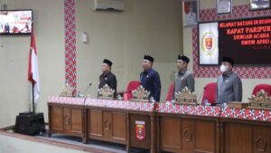 DPRD Lampung Barat Gelar Rapat Penyampaian Nota Pengantar KUA & PPAS